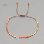 Bracelet miyuki simple pour un style quotidien