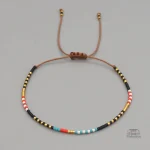 Bracelet miyuki simple et élégant pour toutes les tenues