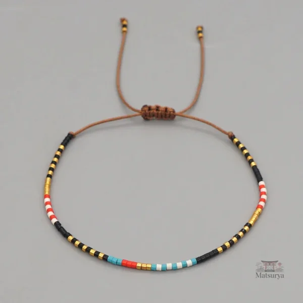 Bracelet miyuki simple et élégant pour toutes les tenues