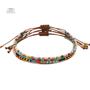 Bracelet miyuki tendance facile à porter