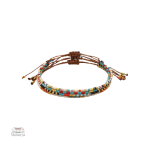 Bracelet miyuki simple avec motifs subtils