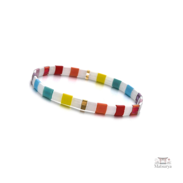 Bracelet Miyuki bohème coloré et élégant
