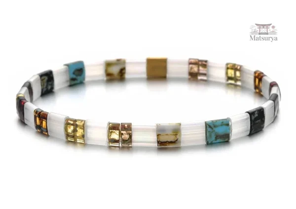 Bracelet Miyuki avec un design original et créatif