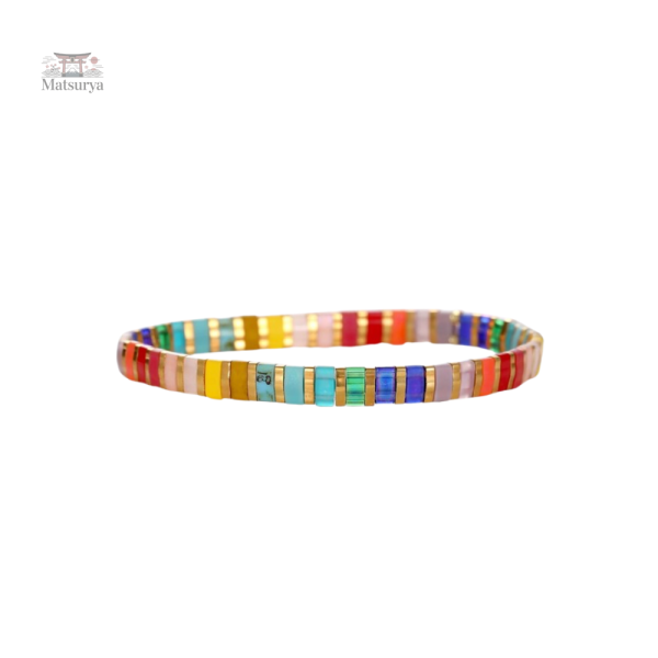 Bracelet Miyuki Surprise coloré et tendance