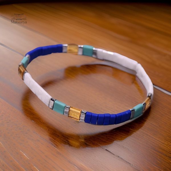 Bracelet Miyuki design moderne pour femme