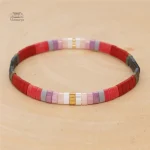 Bracelet Miyuki Tila léger et confortable