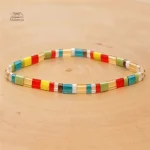 Bracelet Tila coloré pour un look unique