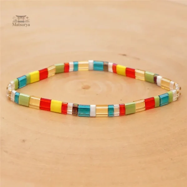 Bracelet Tila coloré pour un look unique