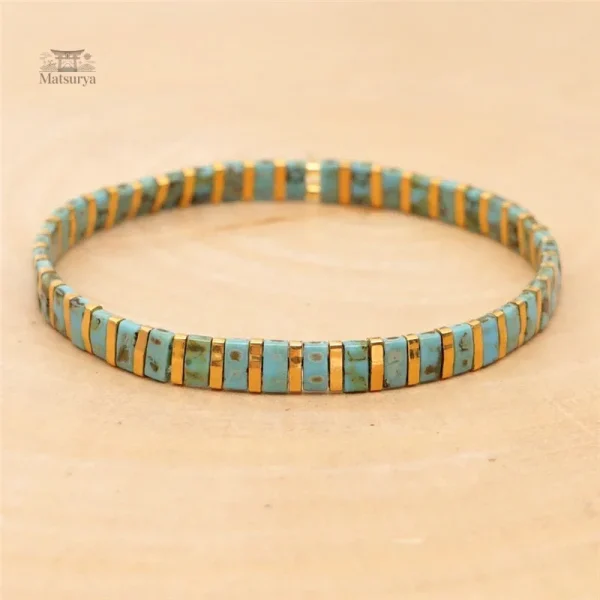 Bracelet Miyuki Tila pour un style chic