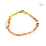 Bracelet en perles Miyuki Tila avec pierres d'amazonite naturelles