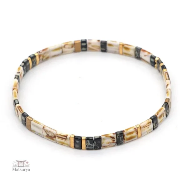 Bracelet en perles Tila Miyuki, design élégant