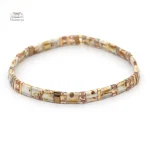 Accessoire en perles Miyuki, bracelet chic
