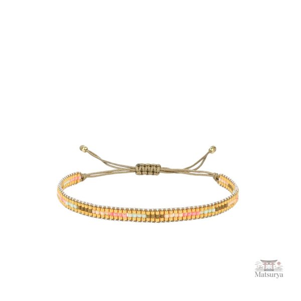 Bracelet Miyuki Tila Bohème multicolore