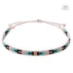 Bracelet tendance Miyuki Tila multicolore