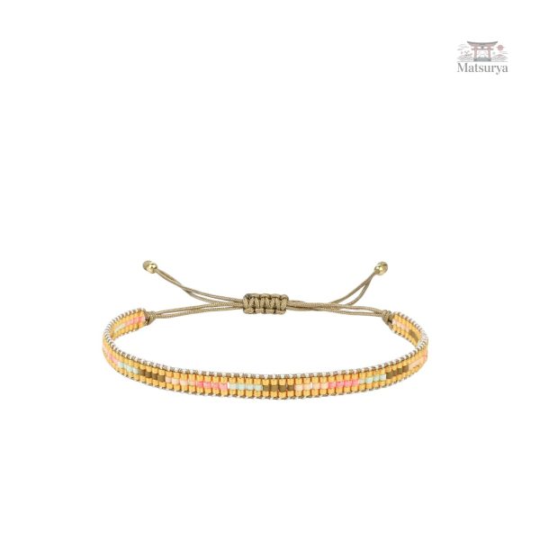 Bracelet Tila Bohème en perles multicolores