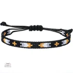 Bracelet multicolore Miyuki Tila design unique