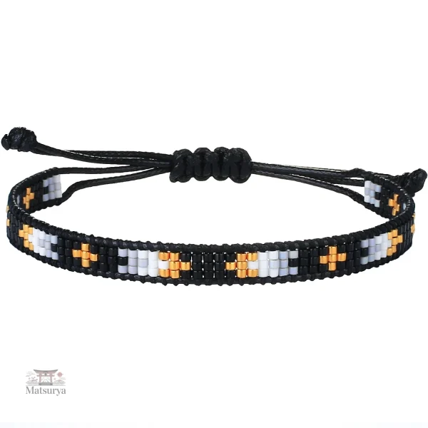 Bracelet multicolore Miyuki Tila design unique
