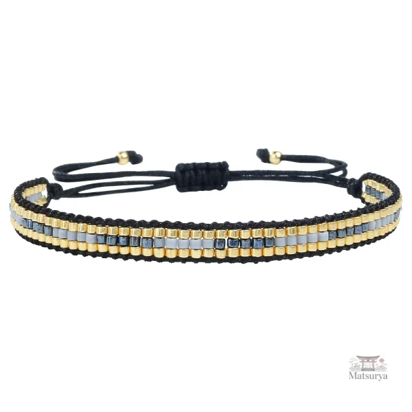 Bracelet Miyuki avec perles enjouées
