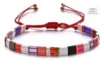 Création artisanale : bracelet Miyuki Tila