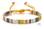 Bracelet Miyuki Tila, pièce élégante et moderne