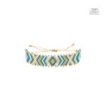 Bracelet chevrons Miyuki, accessoire tendance
