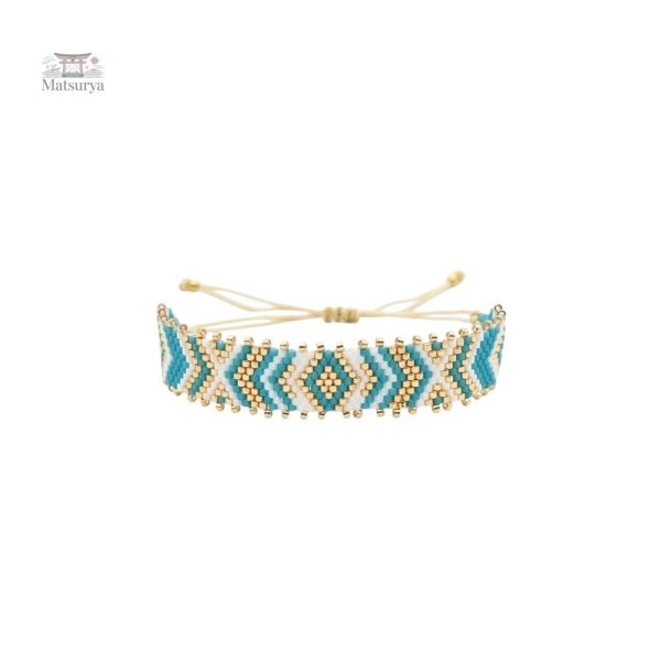 Bracelet Tila en perles Miyuki, look contemporain