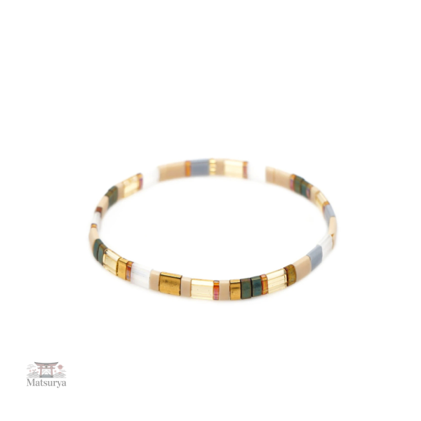 Miyuki bracelet coloré, accessoire tendance