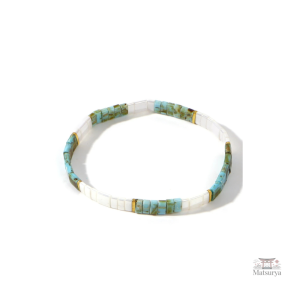 Bracelet en perles Miyuki avec design élégant