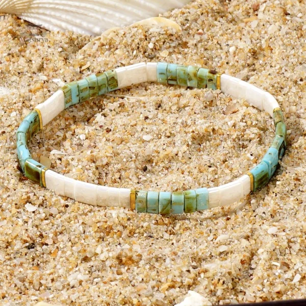 Bracelet Miyuki Tila, accessoire tendance