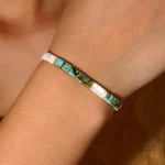 Bracelet en perles de verre, style unique
