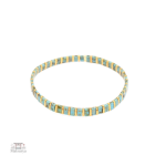 Bracelet Miyuki Tila, bijou tendance en cristal