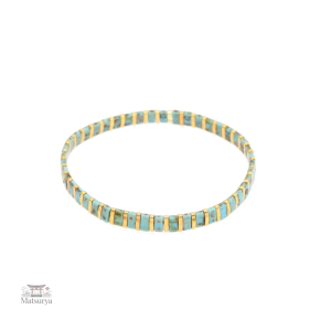 Bracelet Miyuki Tila, bijou tendance en cristal
