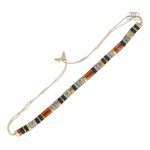 Miyuki Tila Bracelet Ajustable