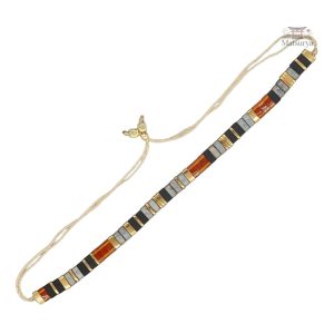 Miyuki Tila Bracelet Ajustable