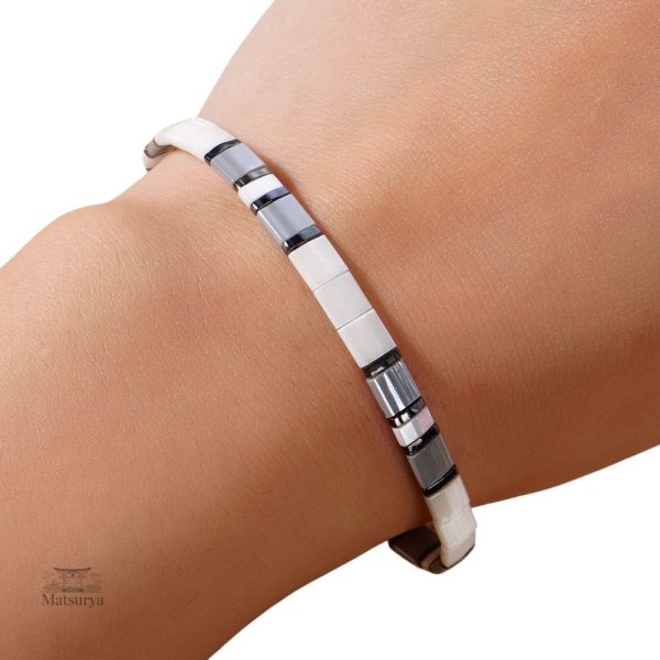 Bracelet Miyuki Tila coloré et tendance