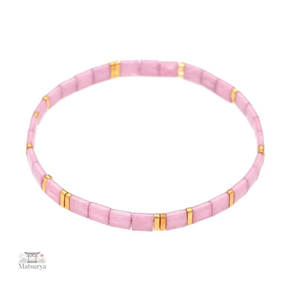 Bracelet Miyuki Tila, bijou artisanal et unique pour femme