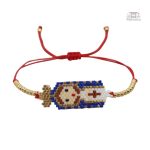 Bracelet Tila, pièce artisanale au design coloré
