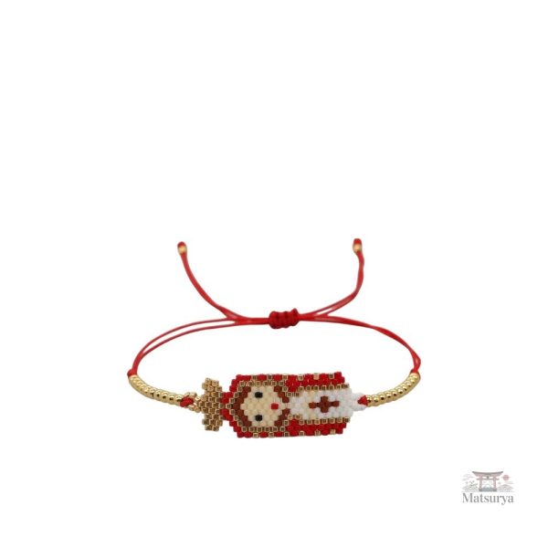 Bracelet Miyuki aux couleurs des îles des Caraïbes
