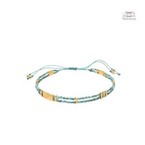 Bracelet Miyuki Tila jonc avec breloques