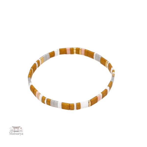 Bracelet en perles Tila Miyuki éclatantes