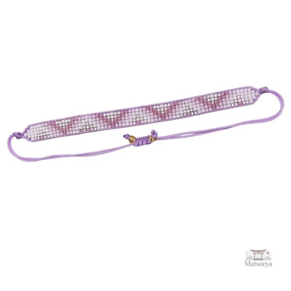 Bracelet Miyuki en motifs multicolores