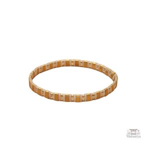 Bracelet Miyuki Tila en or