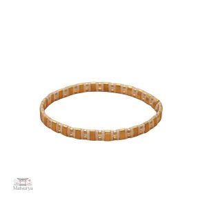 Bracelet Tila Miyuki élégant en or