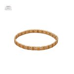 Bracelet Miyuki Tila doré raffiné