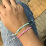 Miyuki Tila bracelet avec motifs modernes