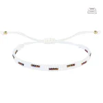 Stylé bracelet Tila avec perles ethniques