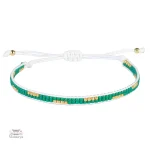 Miyuki Tila bracelet décoratif unique
