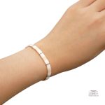 Bracelet artisanal Tila avec motifs doux
