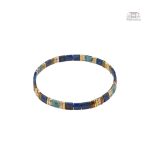 Bracelet coloré Miyuki Tila, inspiration vintage