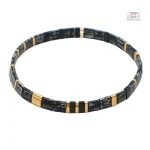 Bracelet Miyuki avec perles Tila, look rétro